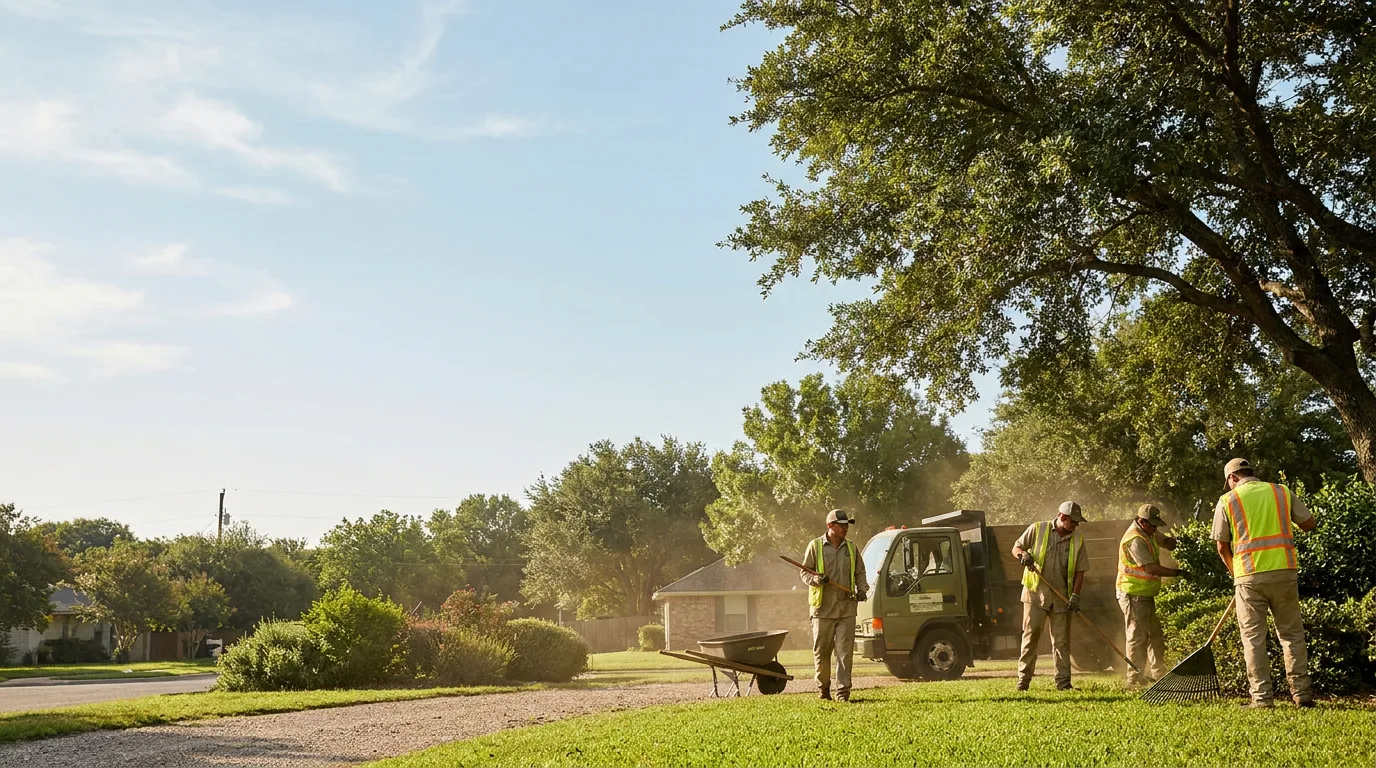 Landscaping in Dodson, TX near me